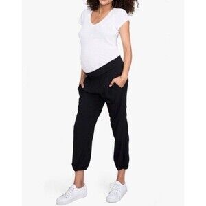 Hatch The Weekend Pant Maternity Black Size 3